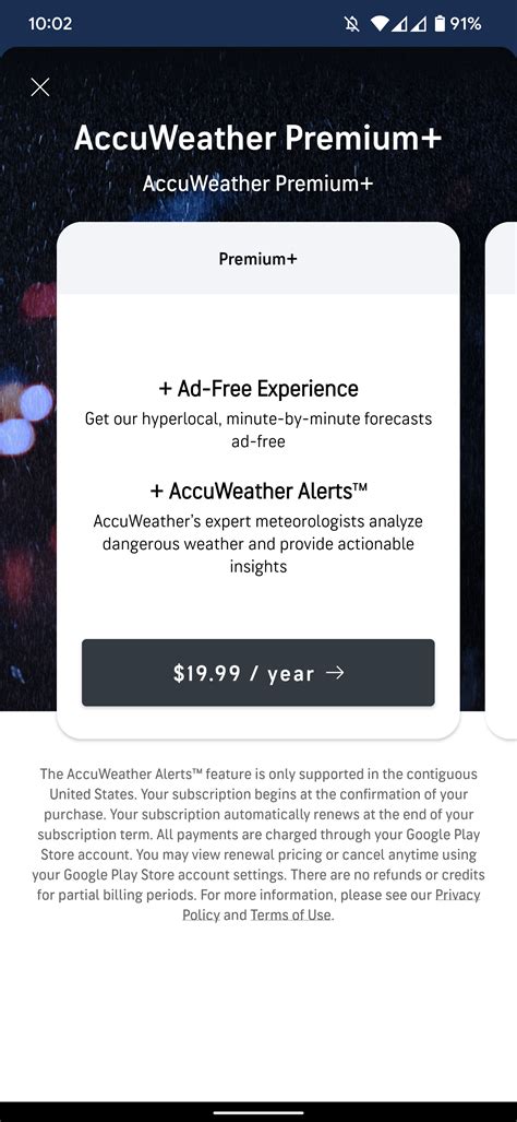 accuweather premium plus|AccuWeather adds new notification in Premium.
